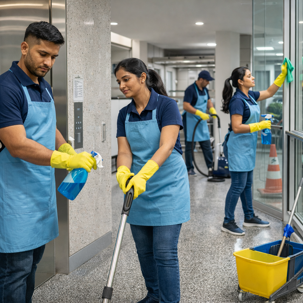Strata and commercial cleaning services